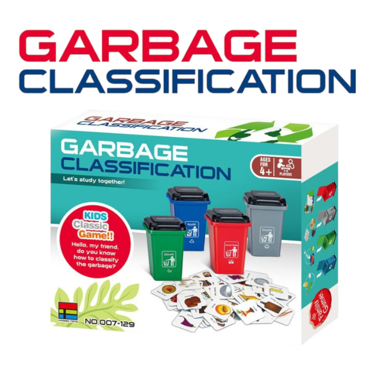 Garbage sorting game