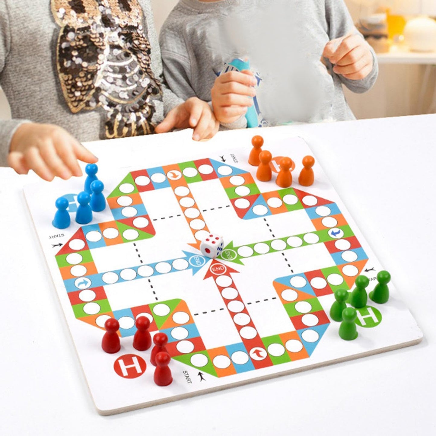 2 in 1 magnet chess and Ludo