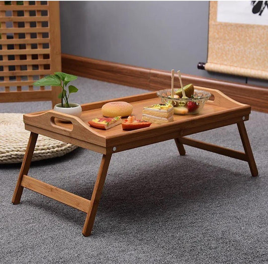 Large bamboo tray