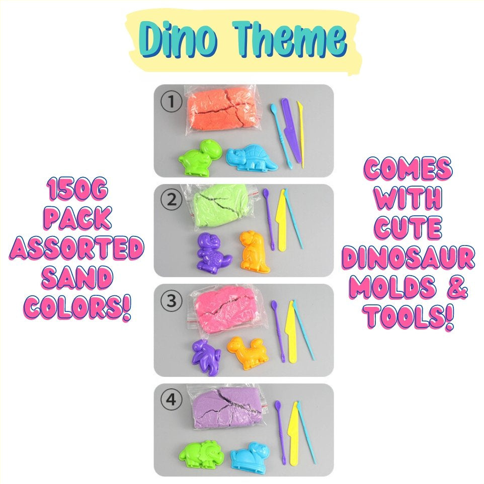 Dynamic play sand kit