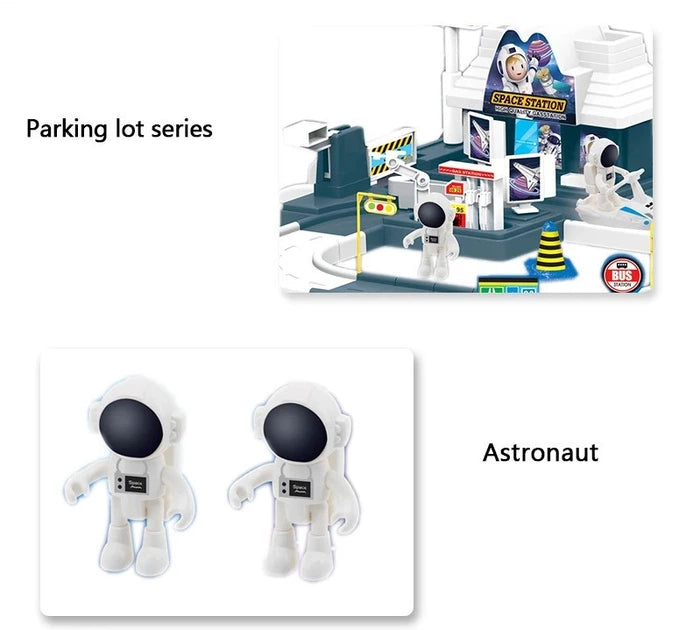 Space station parking lot