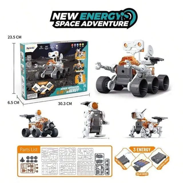 4 in 1 STEM solar robot