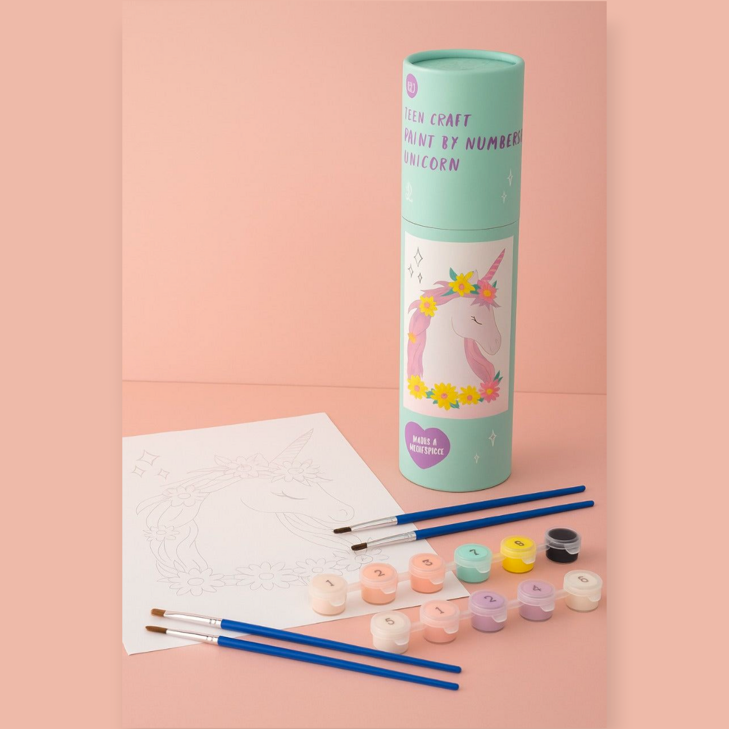 Paint by number - unicorn