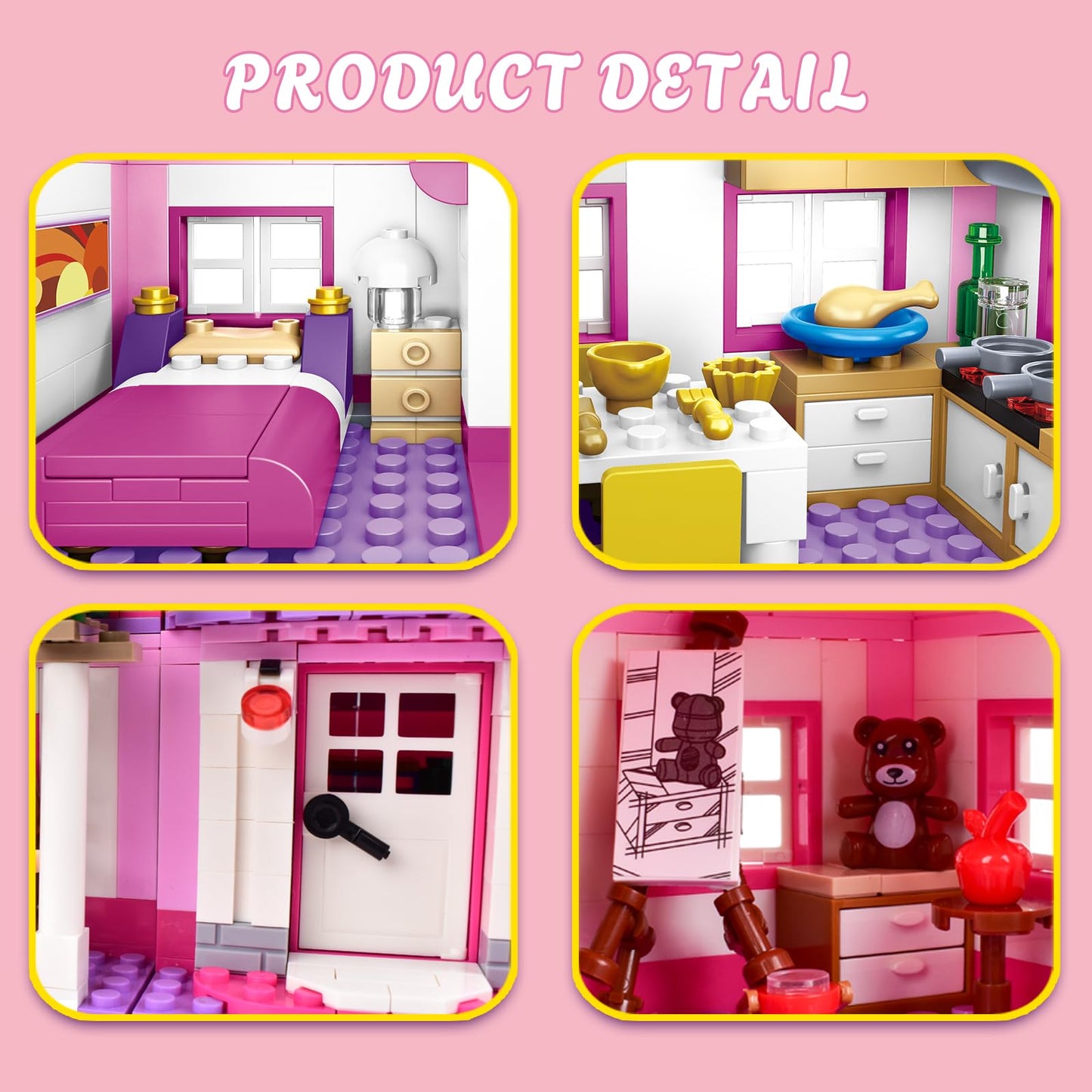 Summer villa blocks set