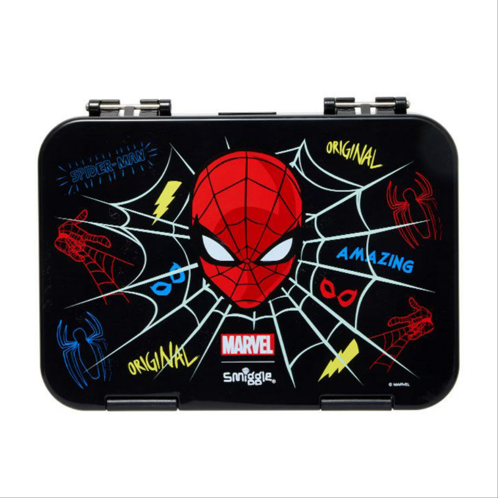 Smiggle spiderman lunch box