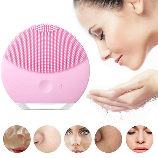 Electric face brush and massager