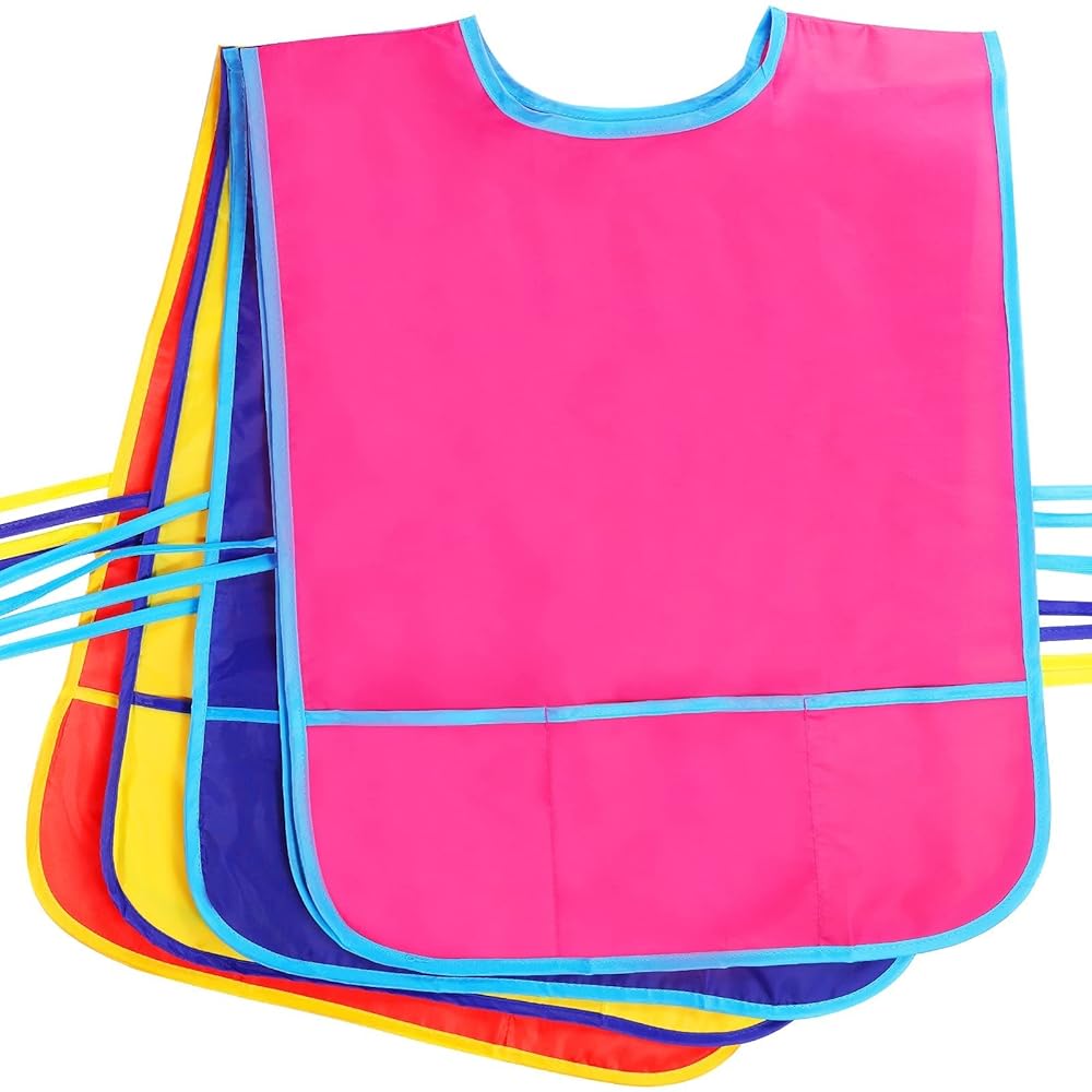 Sleeveless painting smocks