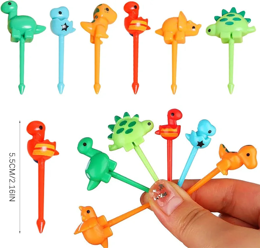 Mini lunch box picks and forks