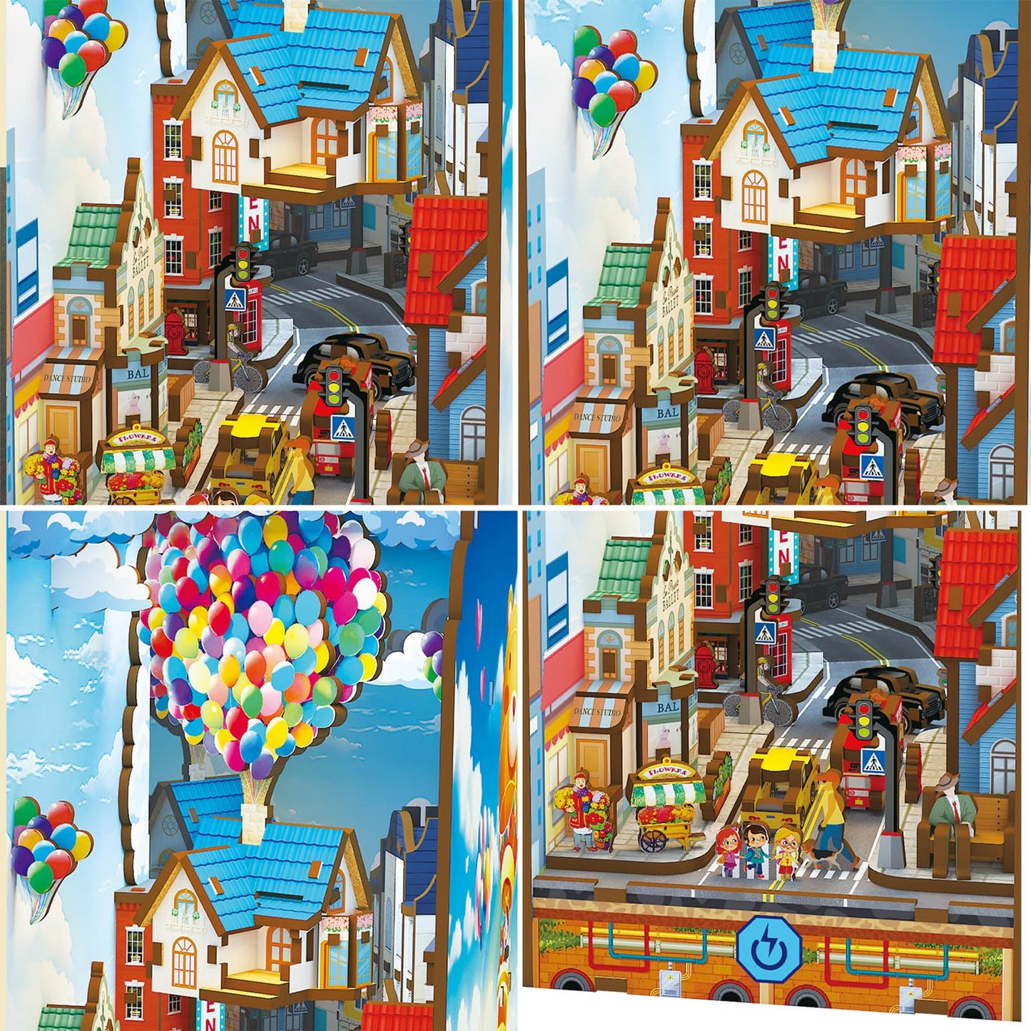 Book nook 3D puzzle