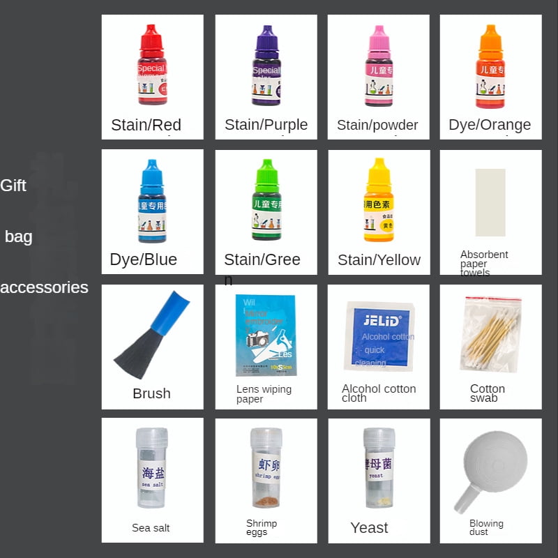 Science microscope suit set