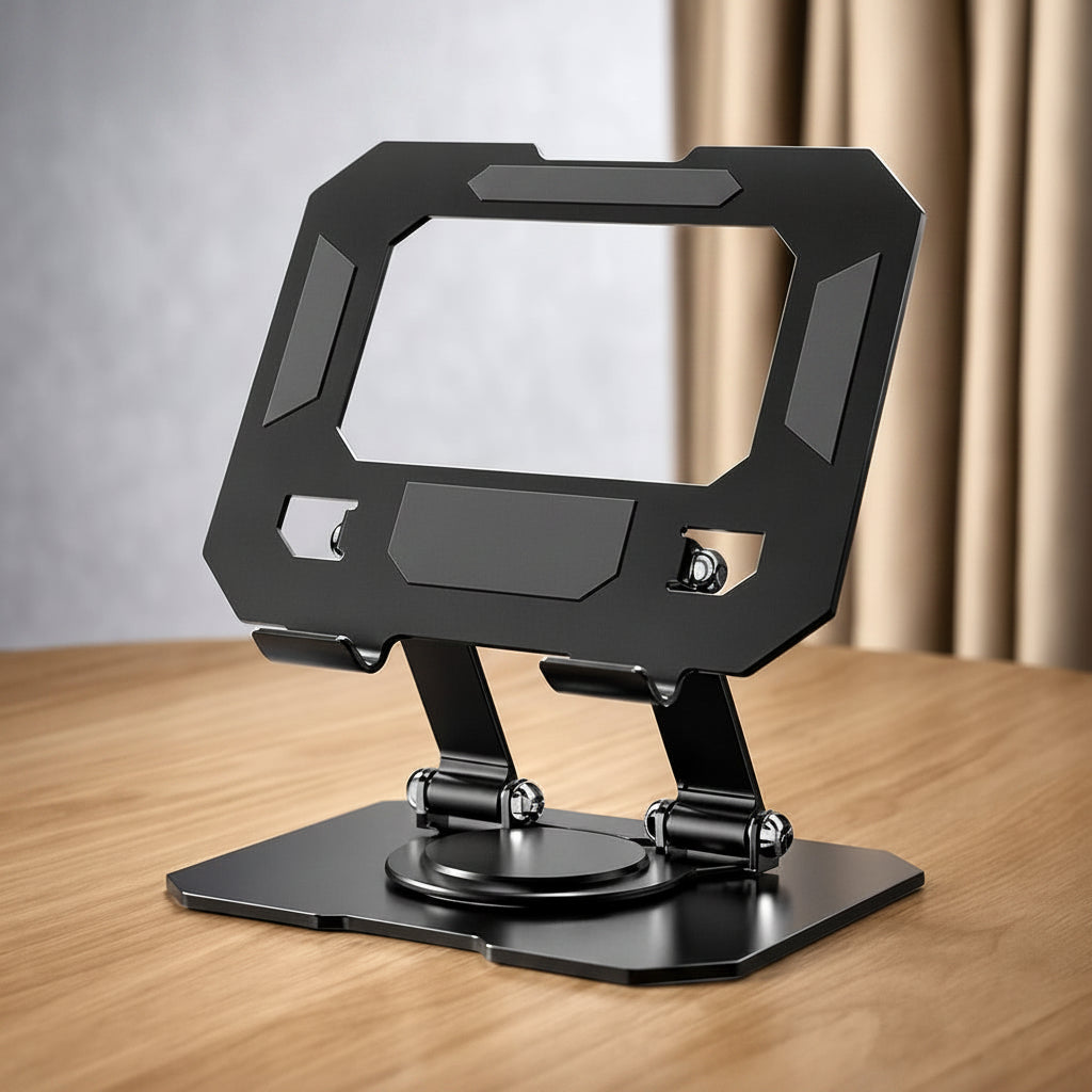 Foldable tablet holder