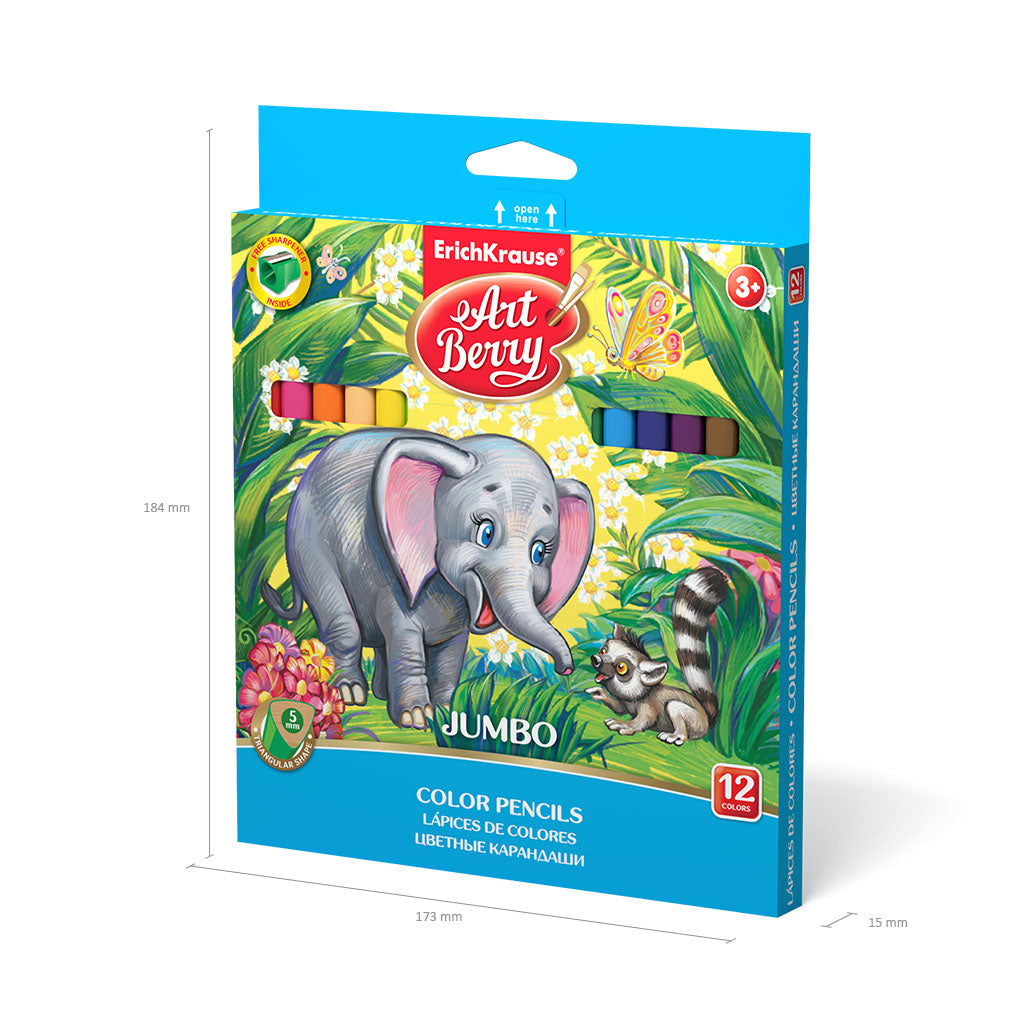 Art berry jumbo coloring pencils