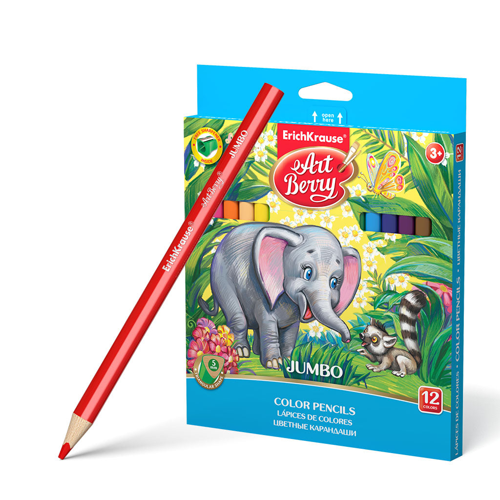 Art berry jumbo coloring pencils