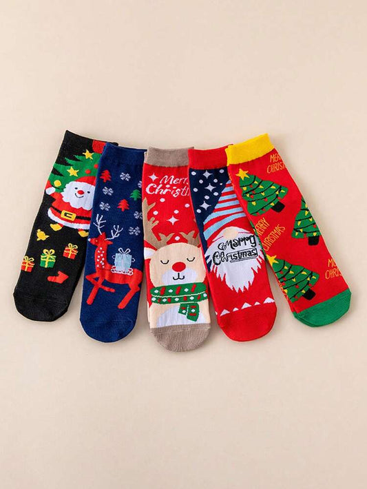 Christmas cotton socks
