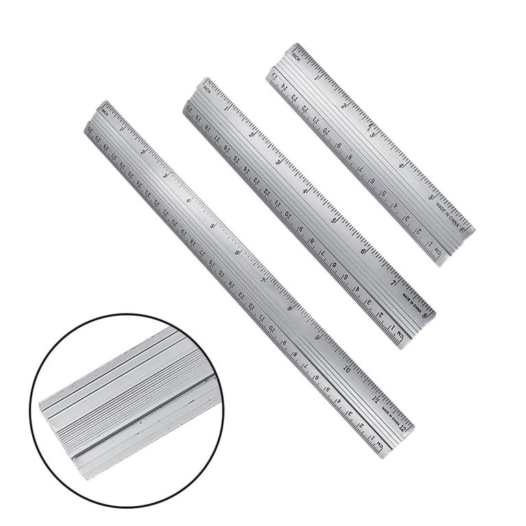 Metal ruler 15/20/30 cm