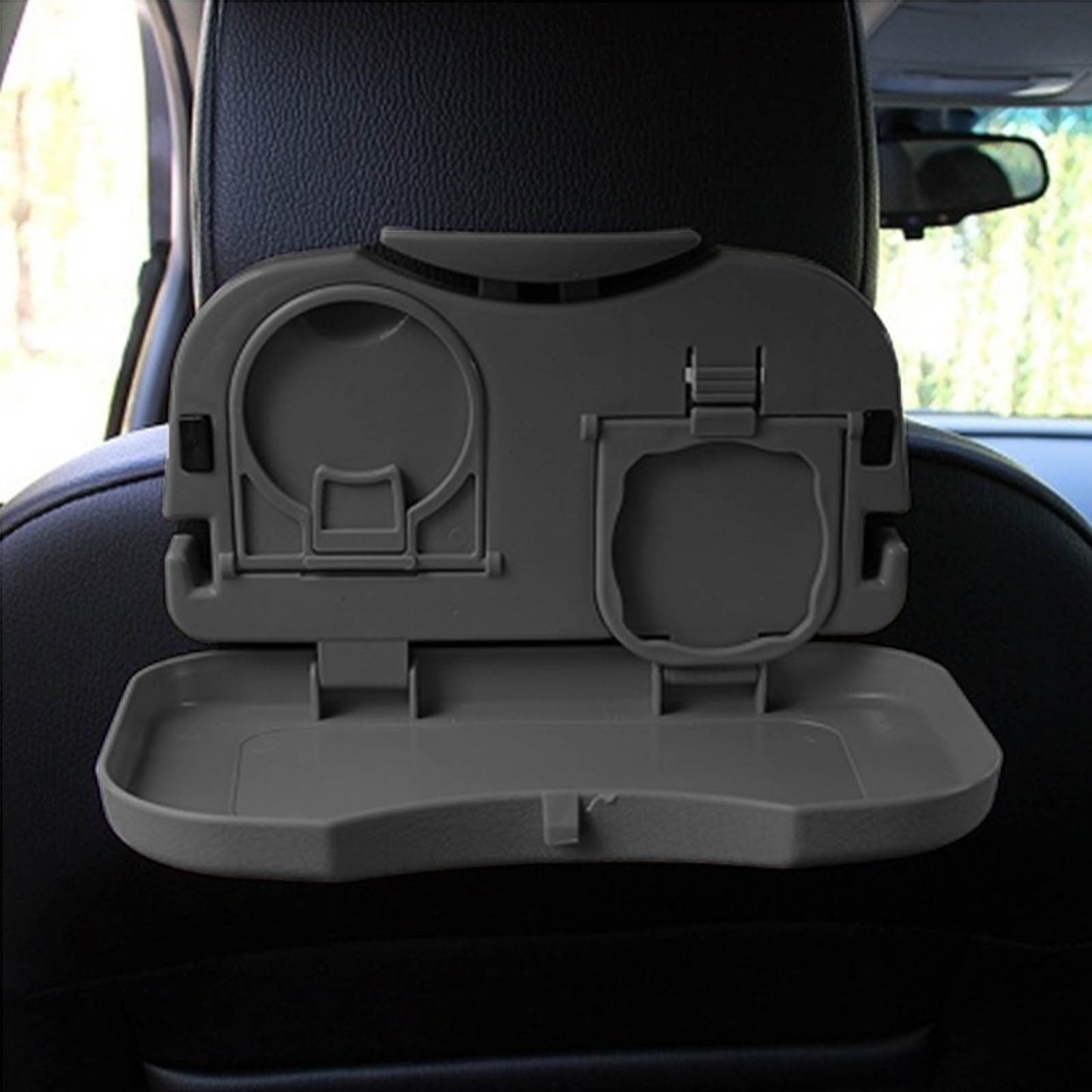 Car folding tray