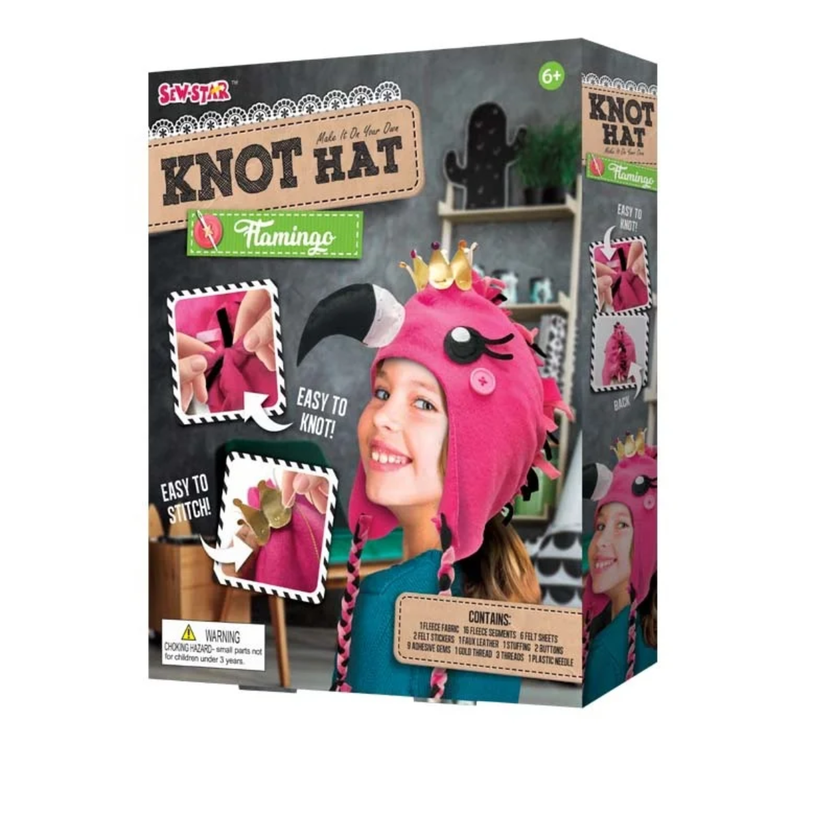 DIY knot hat