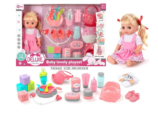 Doll with 20 accessories