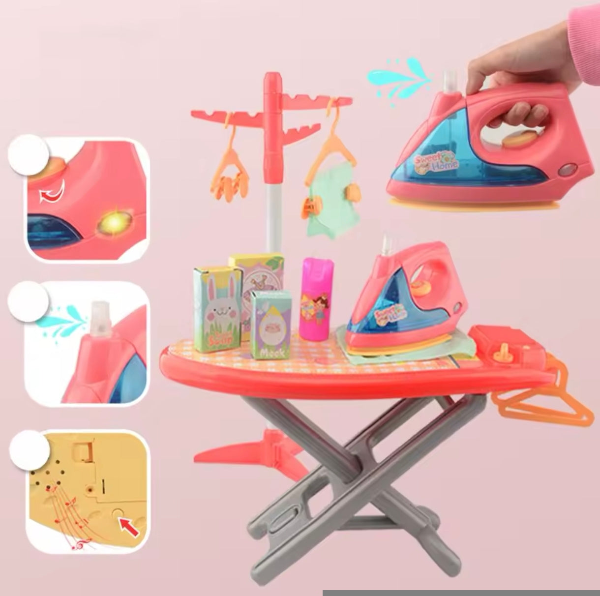 Iron board play set