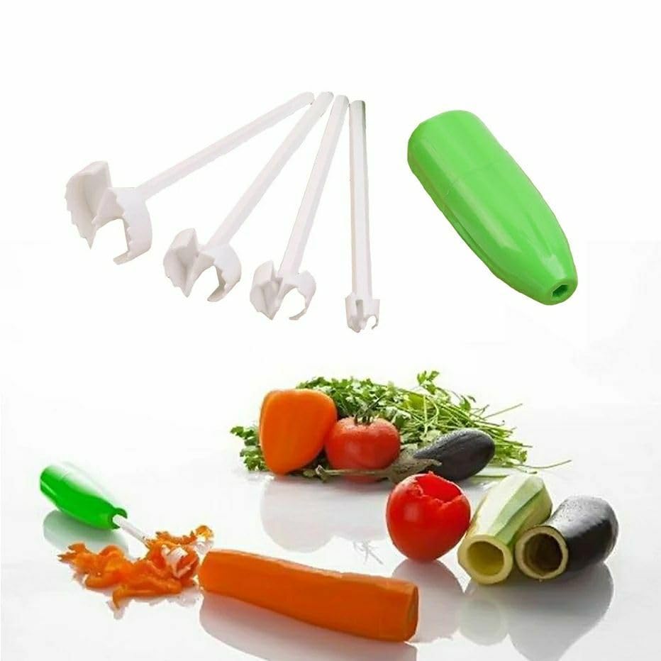 Zucchini and vegetables drill and corer