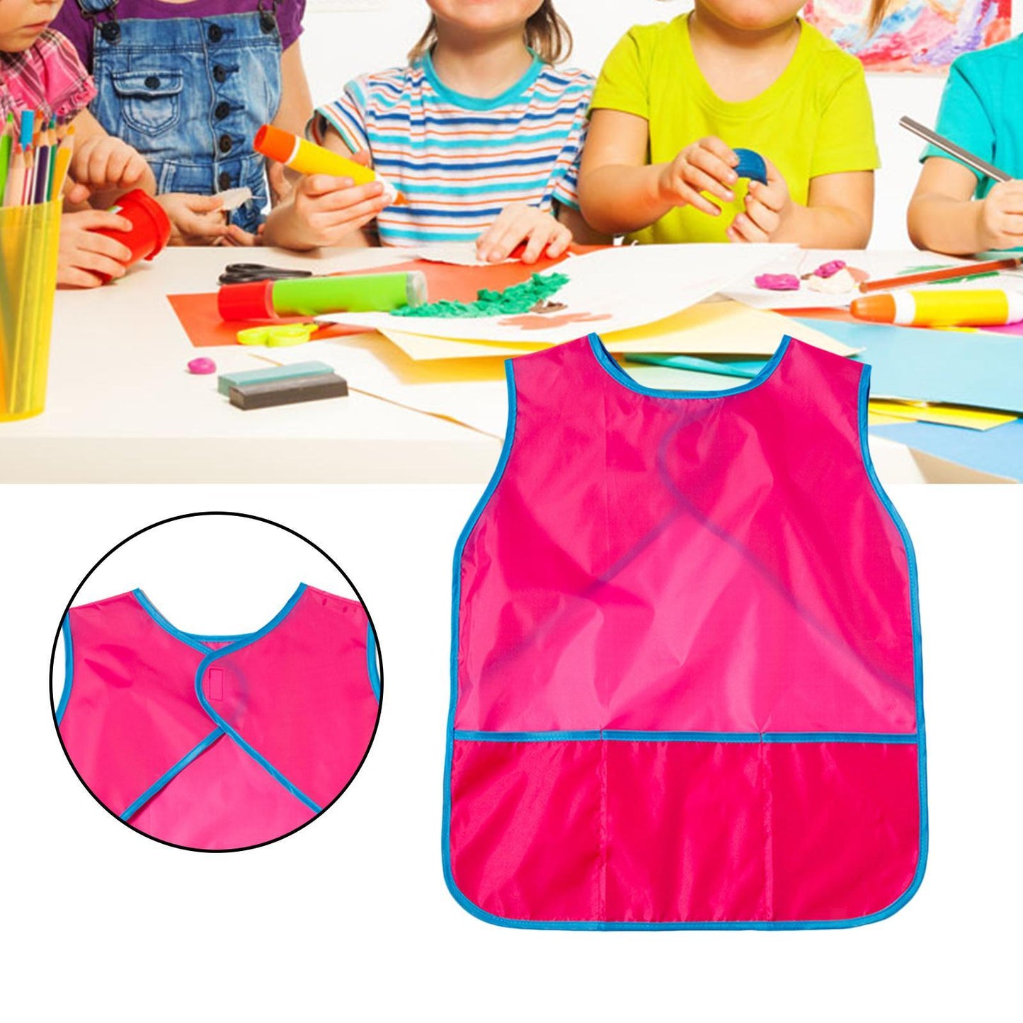 Sleeveless painting smocks