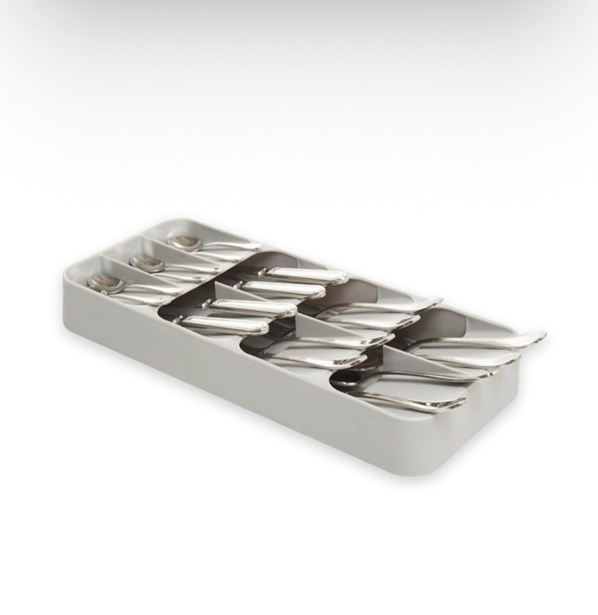 5 compartments cutlery organizer