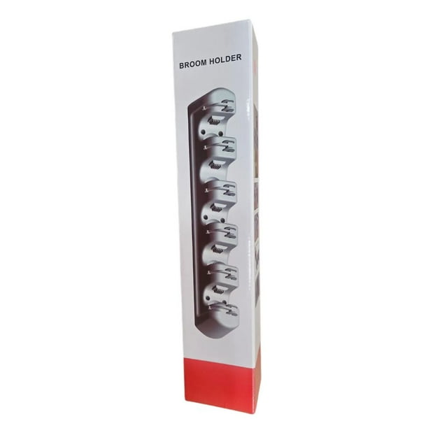 Large broom wall mounted hanger (5 slots)