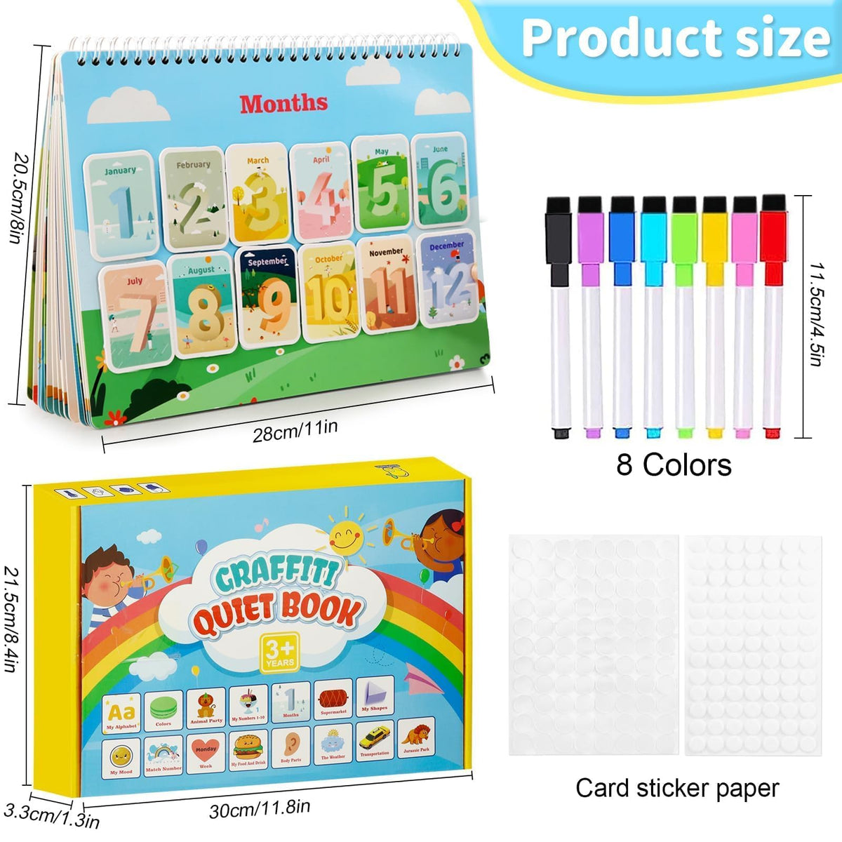Graffiti quiet book