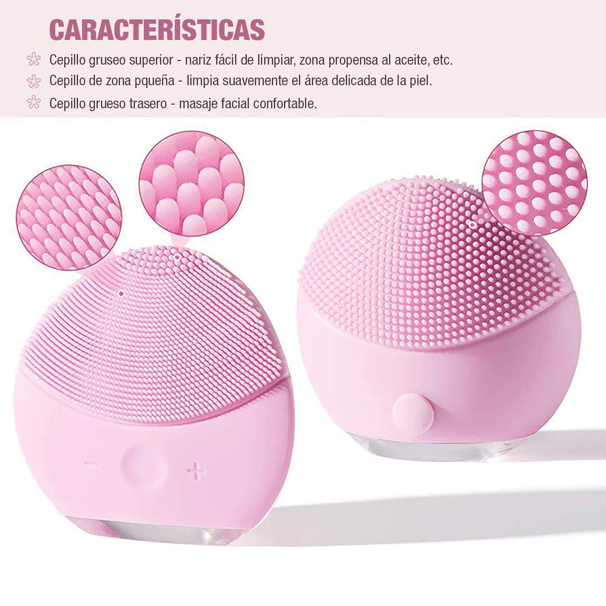 Electric face brush and massager