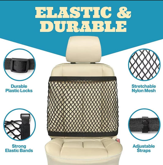 Car seat net rope