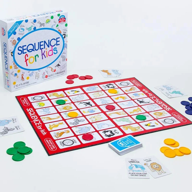 Sequence kids board game