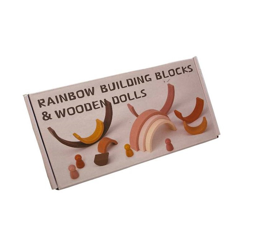 Rainbow building blocks