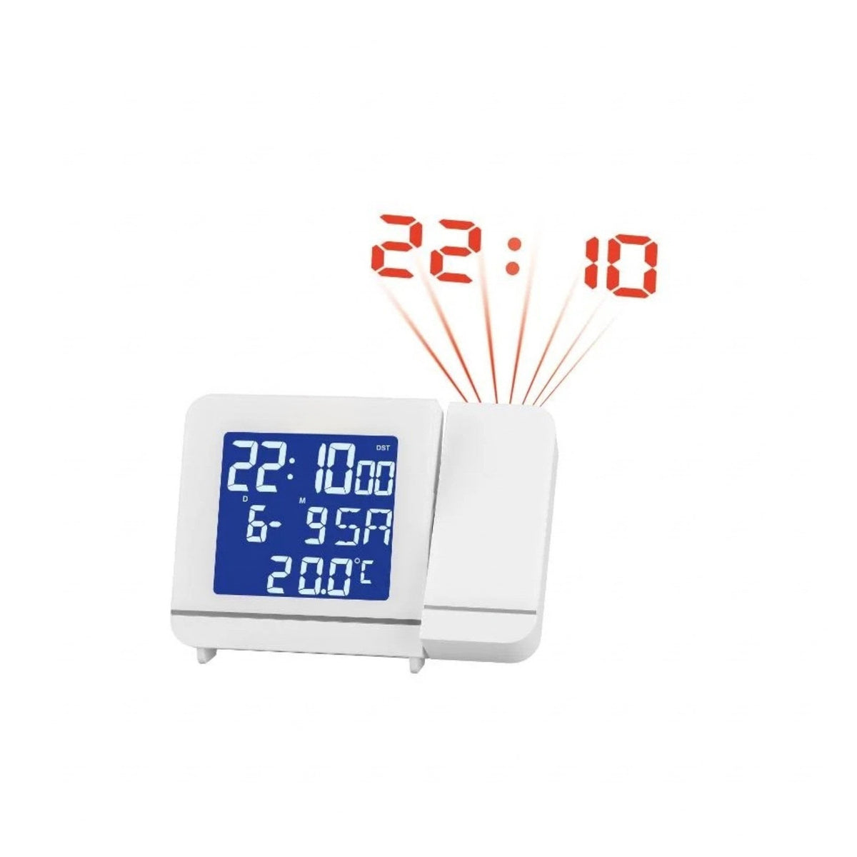 Projection alarm clock