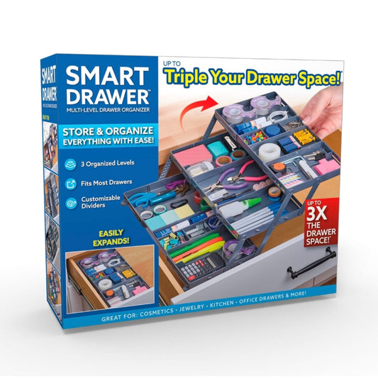 Smart drawer organizer