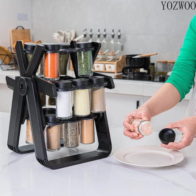 Rotating spice rack