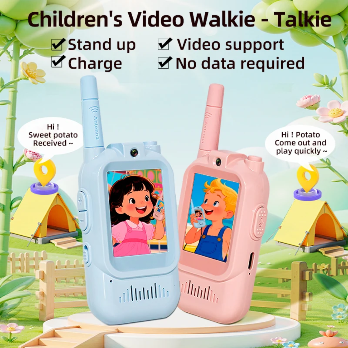 Video walkie talkie