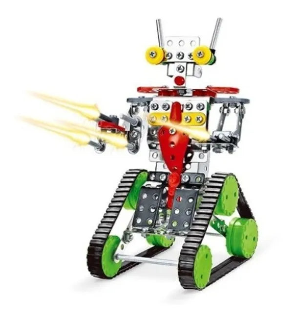 Metal assembly space robot