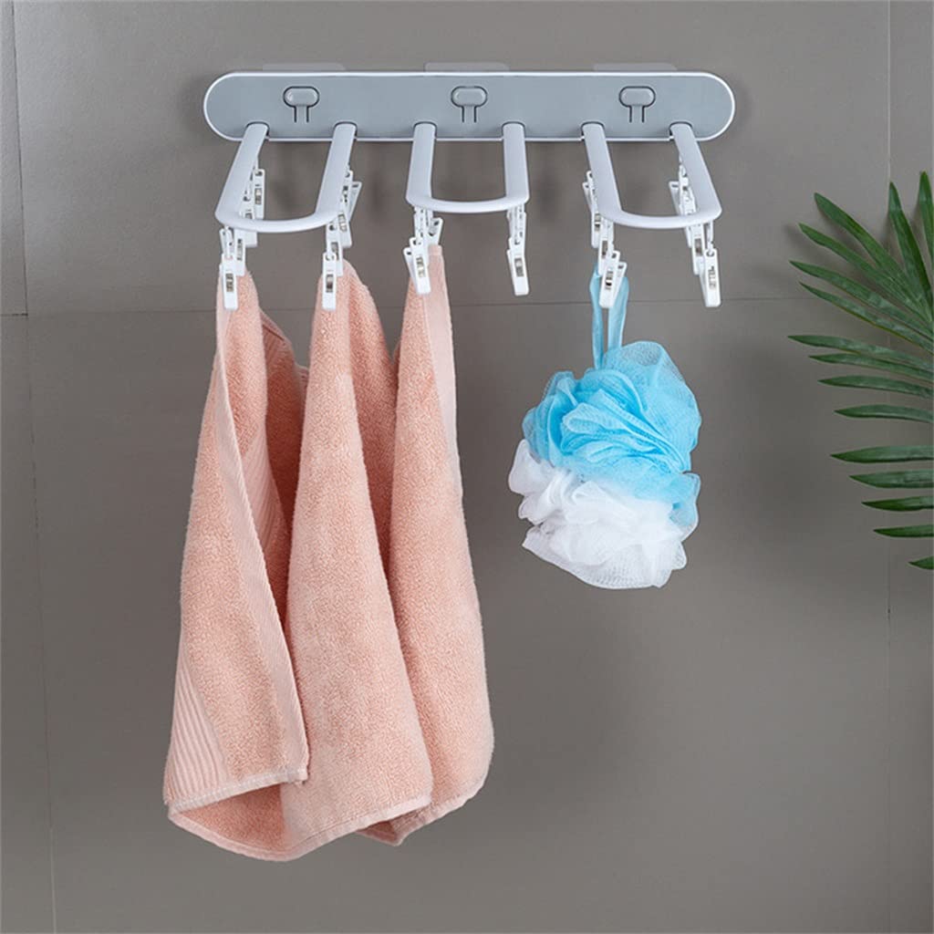 Folding drying hanger