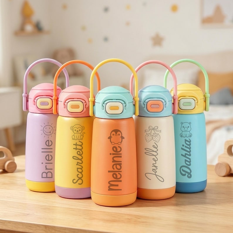 Colorful stainless steel bottle