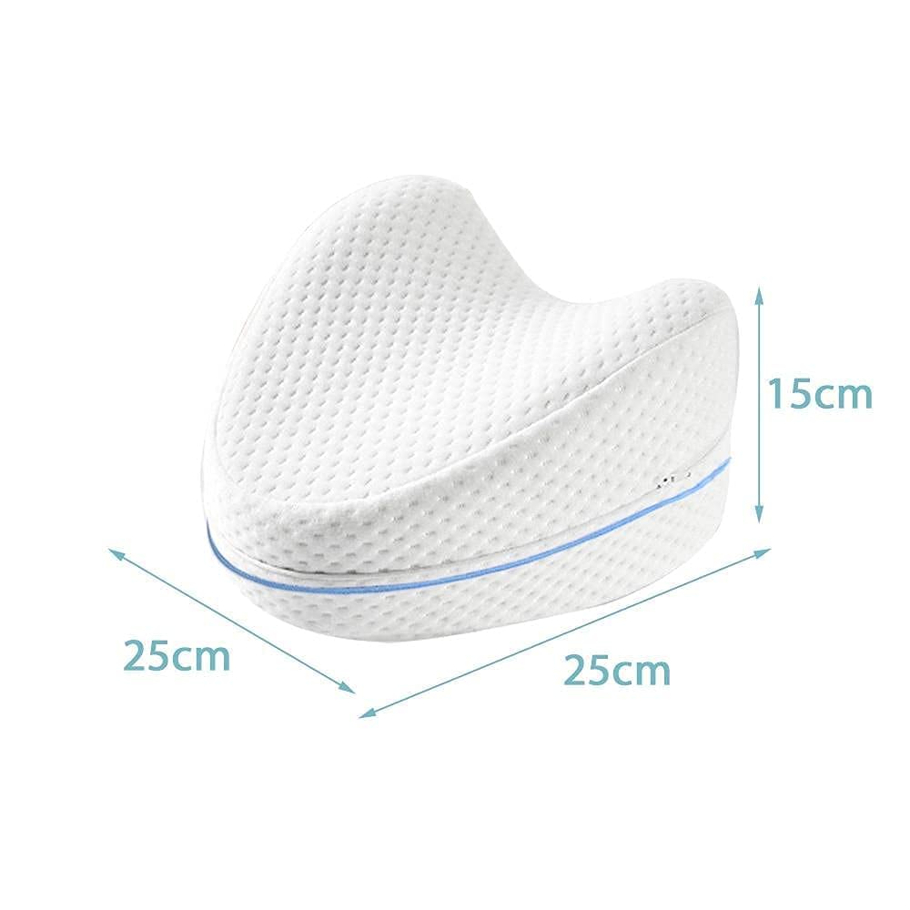 Memory foam knee pillow