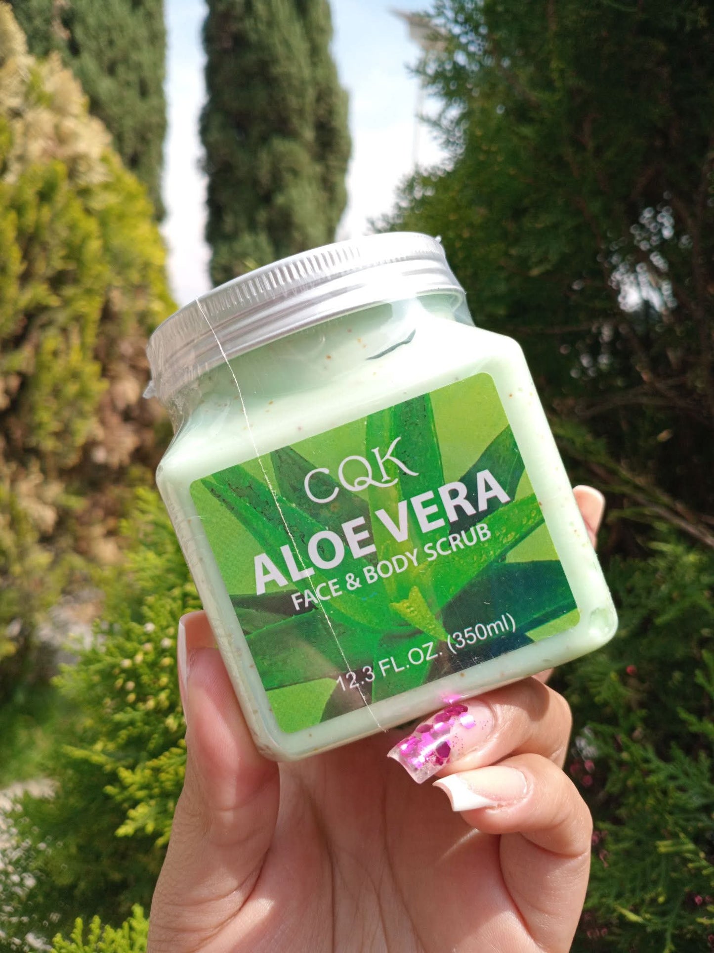 CQK face and body scrub