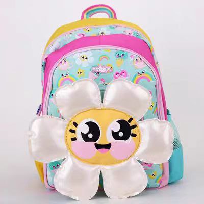 Smiggle flower rainbow backpack