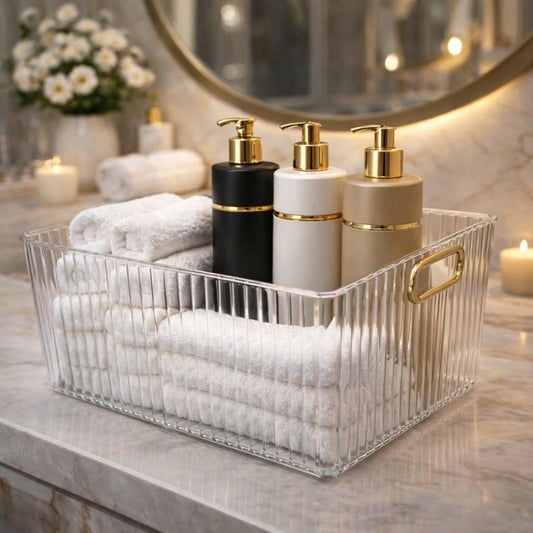Plexi storage basket