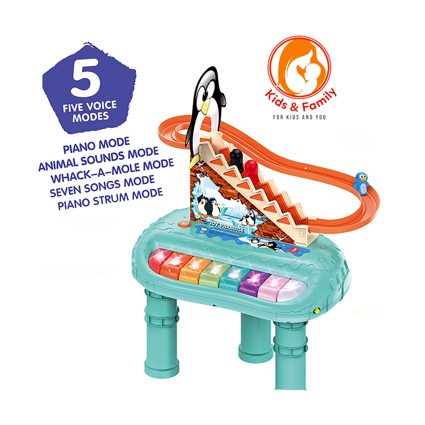 Piano and electric slide