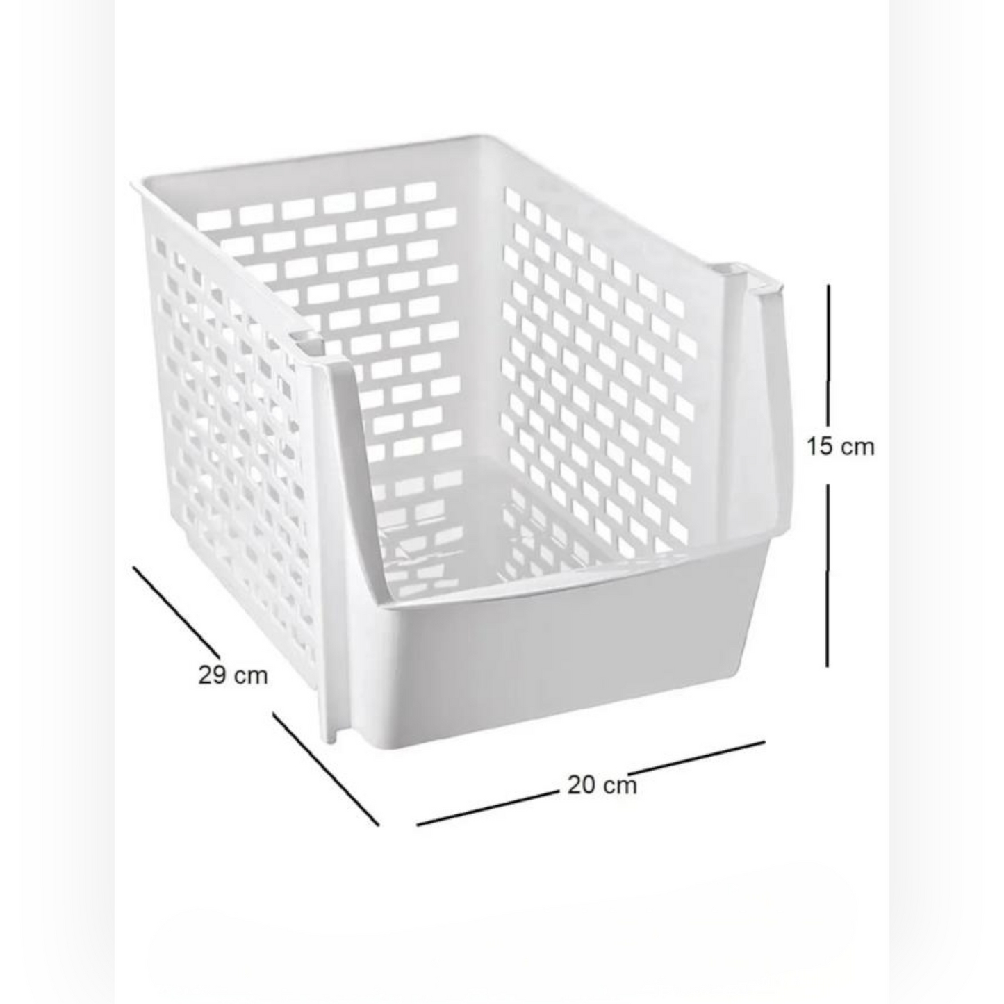 Stackable multipurpose basket