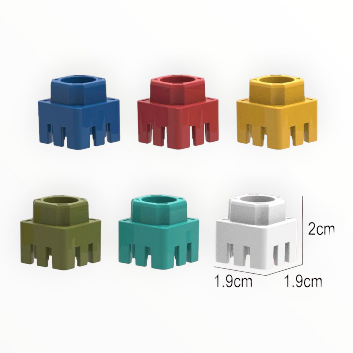 Hexagonal building blocks