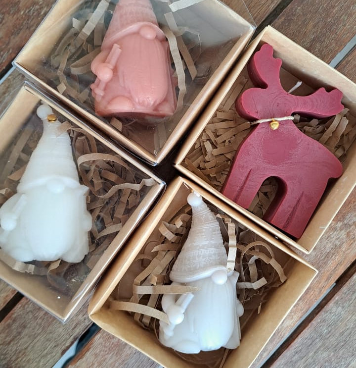 Handmade shaped candles