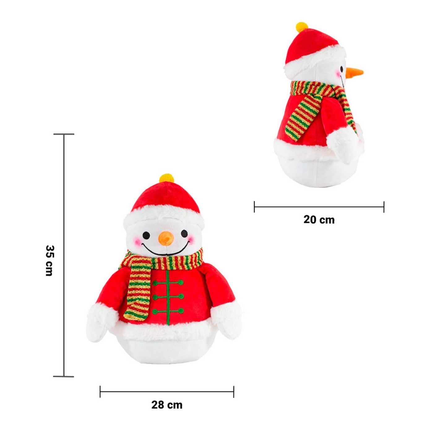 Snowman plush