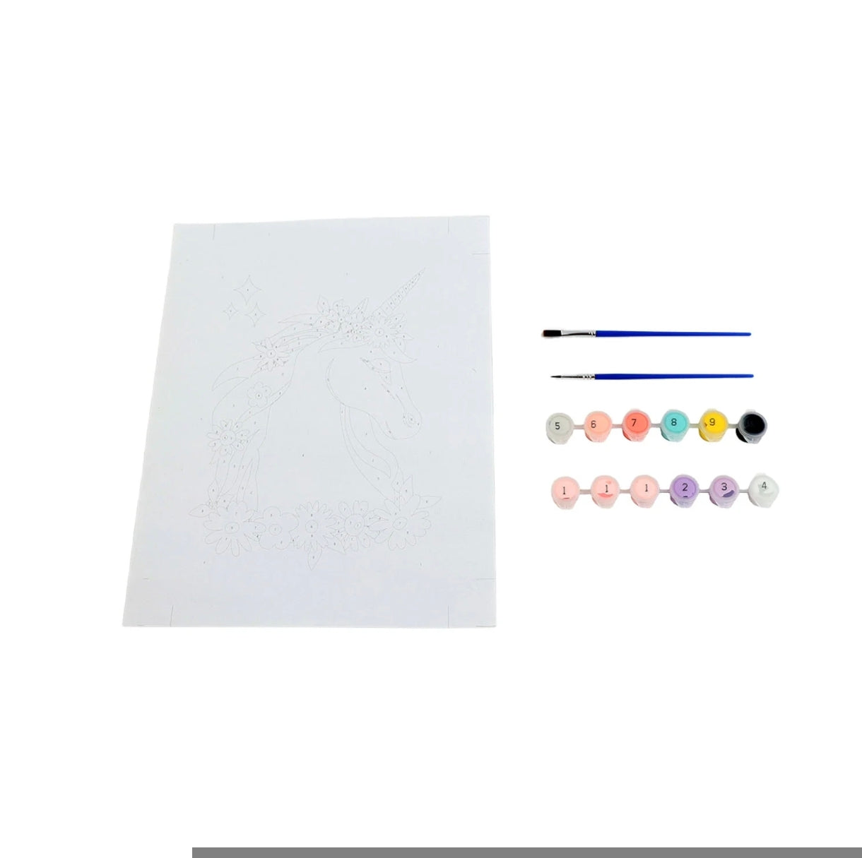 Paint by number - unicorn