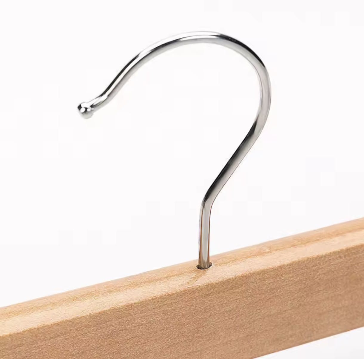 Wood skirt hanger